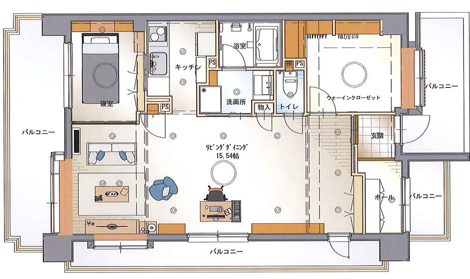 新間取り