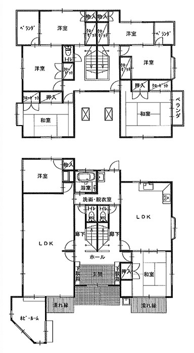 旧間取り